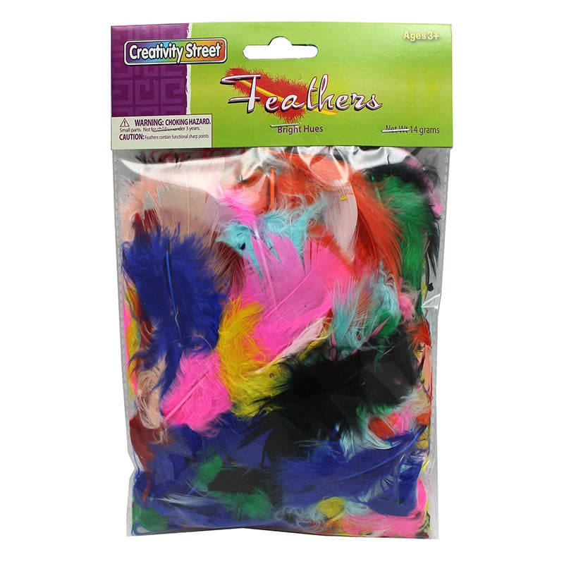 Feathers Bright Hues 14 Grams Turkey Plummage (Pack of 12) - Feathers - Dixon Ticonderoga Co - Pacon