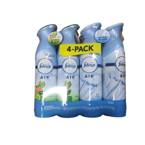 Febreze AIR Freshener Variety Pack, 4 pk./8.8 oz. - ShelHealth.Com
