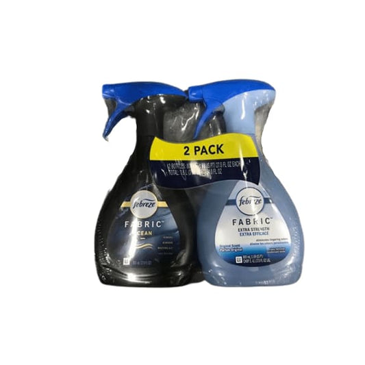 Febreze Fabric Refreshener (Ocean & Extra Stength), 2 x 27 oz. - ShelHealth.Com