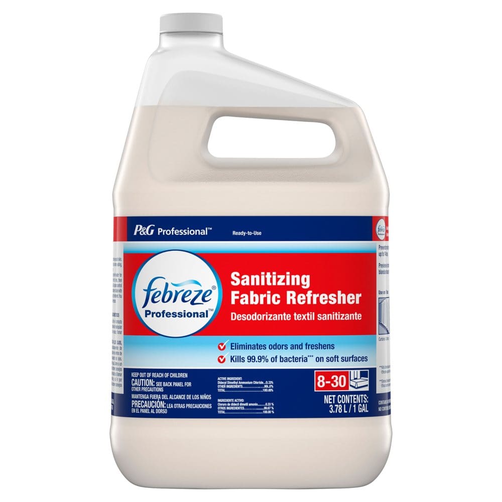 Febreze Professional Sanitizing Fabric Refresher Refill 1 Gallon - Air Fresheners & Air Sanitizers - Febreze Professional