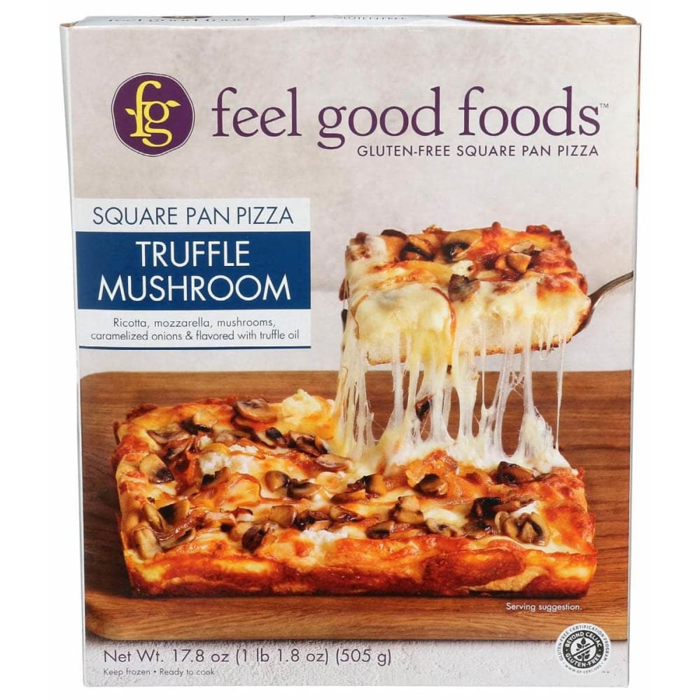 FEEL GOOD FOODS Grocery > Frozen FEEL GOOD FOODS: Truffle Mushroom Pizza, 17.8 oz
