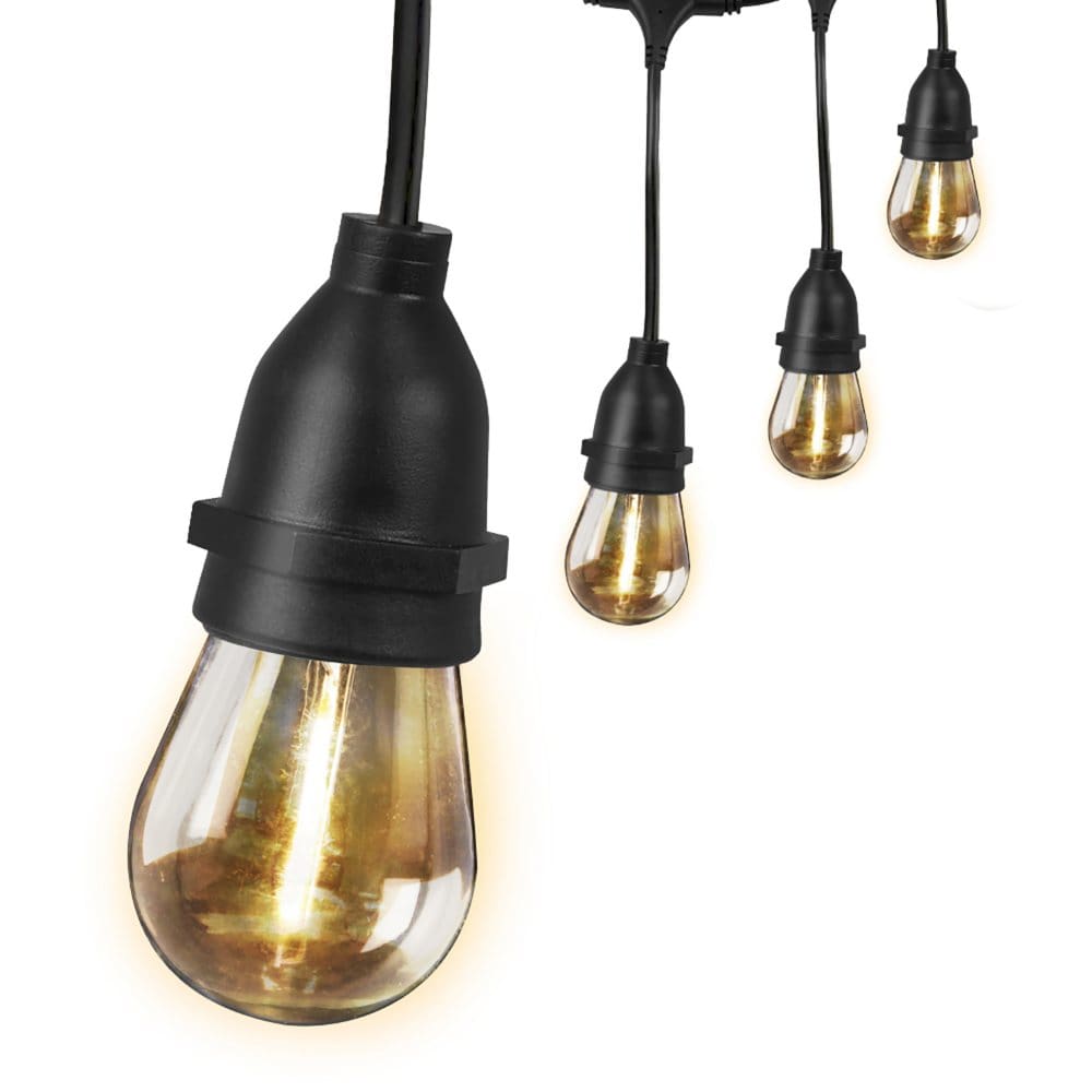 Feit Electric 30’ LED String Lights (15 bulbs) - Outdoor Lighting - Feit
