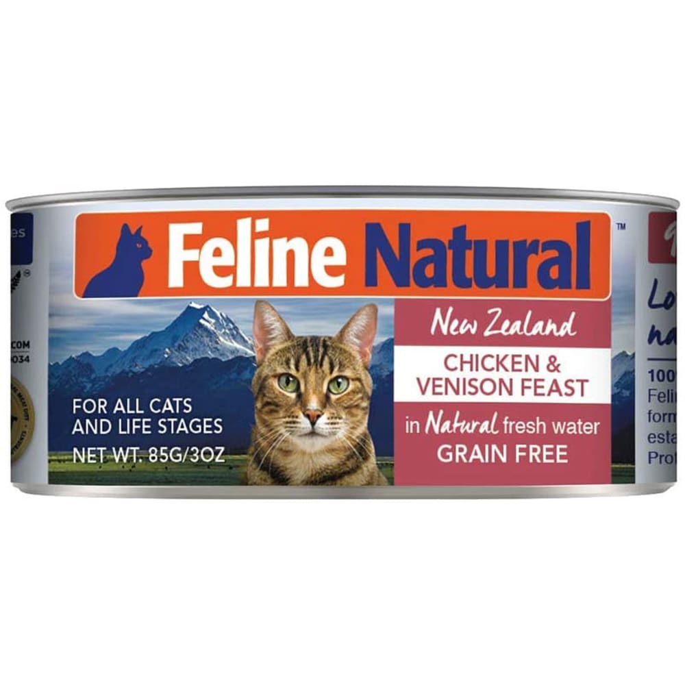 Feline Natural Cat Grain Free Chicken Lamb 3 Oz Pouch 12 Pieces - Pet Supplies - Feline Pine