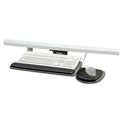 Fellowes Adjustable Standard Keyboard Platform 20.25w X 11.13d Graphite/black - Furniture - Fellowes®