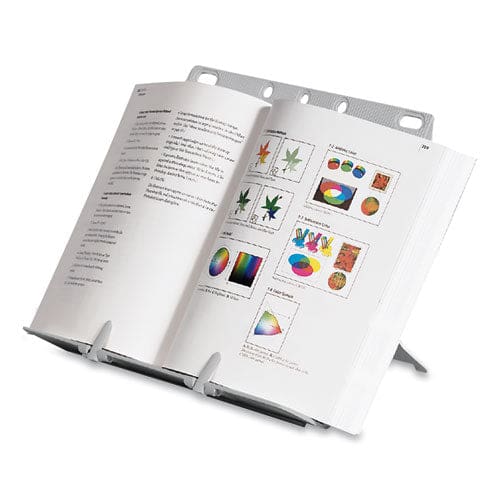 Fellowes Booklift Copyholder One Book/pad Capacity Plastic Platinum - Office - Fellowes®