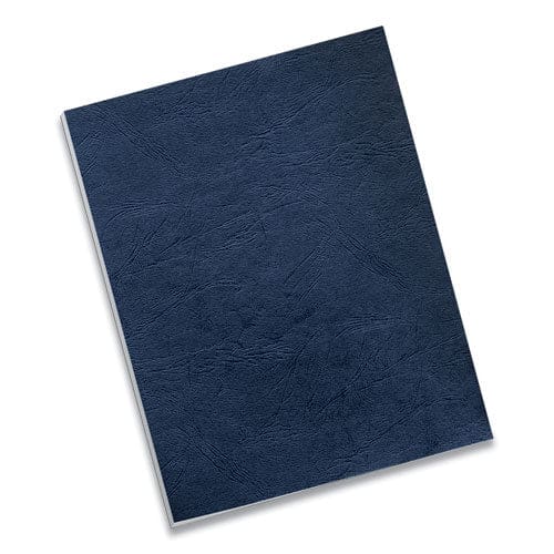 Fellowes Classic Grain Texture Binding System Covers 11 X 8.5 Navy 50/pack - Office - Fellowes®