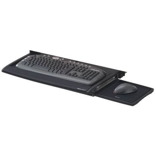 Fellowes Deluxe Keyboard Drawer 20.5w X 11.13d Black - Furniture - Fellowes®