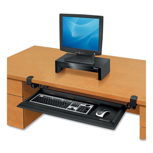Fellowes Designer Suites Deskready Keyboard Drawer 19.19w X 9.81d Black Pearl - Furniture - Fellowes®