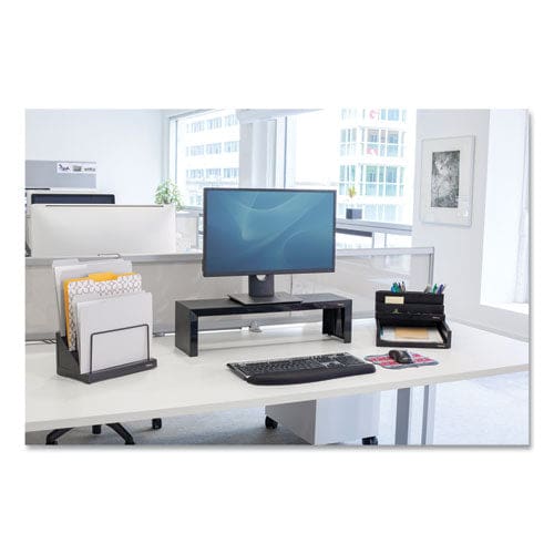 Fellowes Designer Suites Shelf 30 Lb Capacity 26 X 7 X 6.75 Black Pearl - Office - Fellowes®