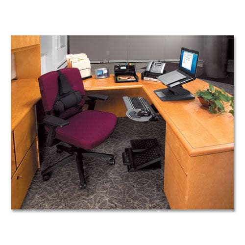 Fellowes Designer Suites™ Telephone Stand 13 X 9.13 X 4.38 Black Pearl - Office - Fellowes®