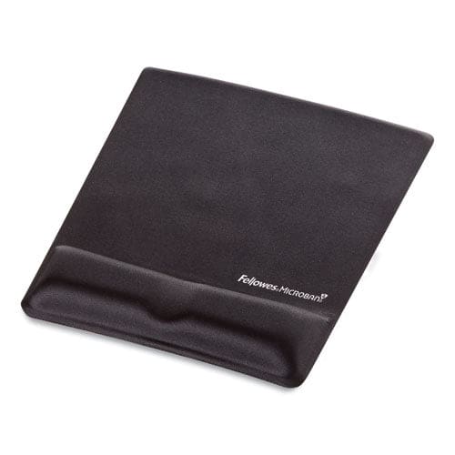 Fellowes Ergonomic Memory Foam Wrist Support With Attached Mouse Pad 8.25 X 9.87 Black - Technology - Fellowes®
