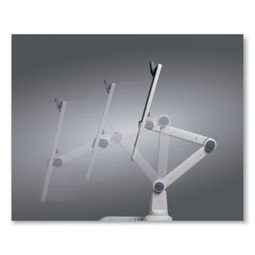 Fellowes Flex Arm Weighted Base Copyholder,150 Sheet Capacity Plastic Platinum/graphite - Office - Fellowes®
