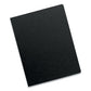 Fellowes Futura Presentation Covers For Binding Systems Opaque Black 11.25 X 8.75 Unpunched 25/pack - Office - Fellowes®