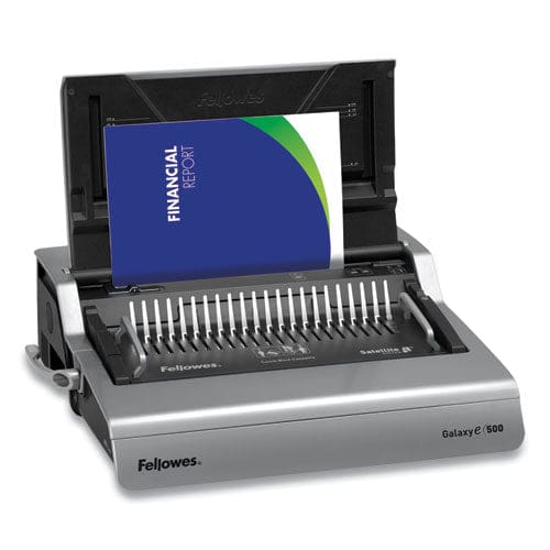Fellowes Galaxy 500 Electric Comb Binding System 500 Sheets 19.63 X 17.75 X 6.5 Gray - Office - Fellowes®