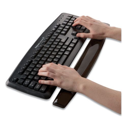 Fellowes Gel Crystals Keyboard Wrist Rest 18.5 X 2.25 Black - Technology - Fellowes®