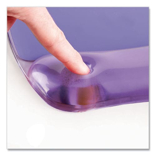 Fellowes Gel Crystals Keyboard Wrist Rest 18.5 X 2.25 Purple - Technology - Fellowes®