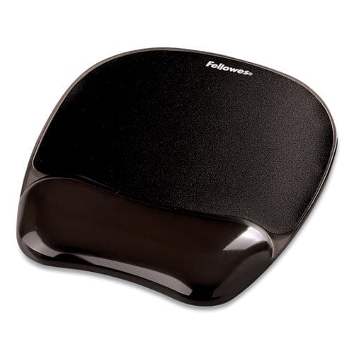 Fellowes Gel Crystals Mouse Pad With Wrist Rest 7.87 X 9.18 Black - Technology - Fellowes®
