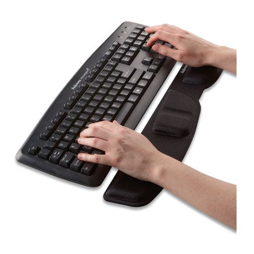 Fellowes Gel Keyboard Palm Support 18.25 X 3.37 Black - Technology - Fellowes®