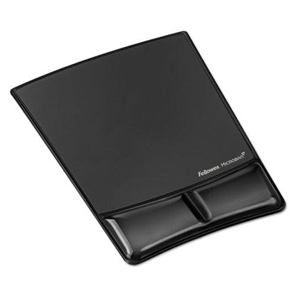 Fellowes Gel Wrist Support With Attached Mouse Pad 8.25 X 9.87 Black - Technology - Fellowes®