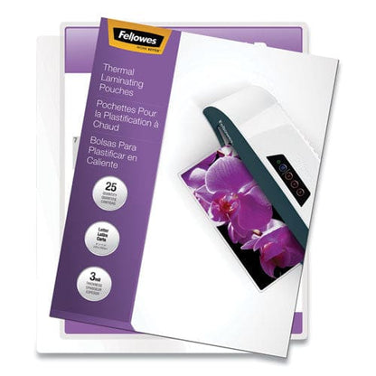 Fellowes Imagelast Laminating Pouches With Uv Protection 3 Mil 9 X 11.5 Clear 25/pack - Technology - Fellowes®