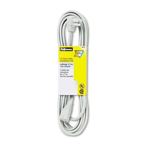 Fellowes Indoor Heavy-duty Extension Cord 15 Ft 15 A Gray - Technology - Fellowes®