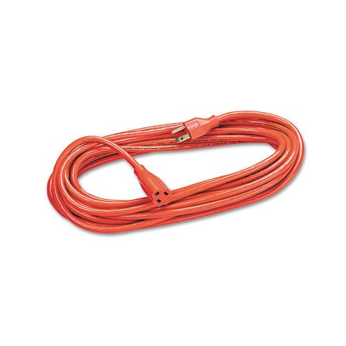 Fellowes Indoor/outdoor Heavy-duty 3-prong Plug Extension Cord 25 Ft 13 A Orange - Technology - Fellowes®