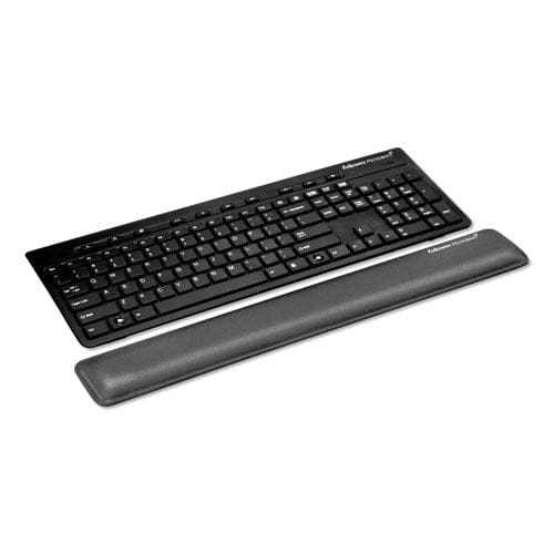 Fellowes Keyboard Wrist Support With Microban Protection 18.37 X 2.75 Graphite - Technology - Fellowes®