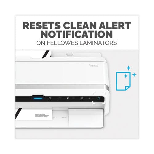Fellowes Laminator Cleaning Sheets 3 To 10 Mil 8.5 X 11 White 10/pack - Technology - Fellowes®