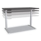 Fellowes Levado Laminate Table Top 48 X 24 Gray Ash - Furniture - Fellowes®