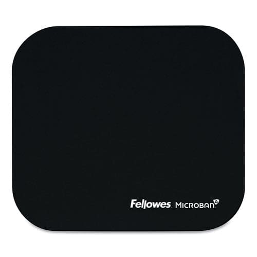 Fellowes Mouse Pad With Microban Protection 9 X 8 Black - Technology - Fellowes®