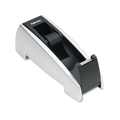 Fellowes Office Suites Desktop Tape Dispenser Heavy Base 1 Core Plastic Black/silver - School Supplies - Fellowes®
