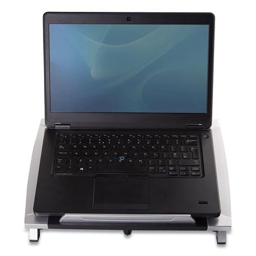 Fellowes Office Suites Laptop Riser 15.13 X 11.38 X 4.5 To 6.5 Black/silver Supports 10 Lbs - School Supplies - Fellowes®