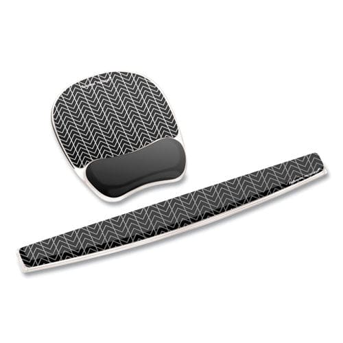 Fellowes Photo Gel Keyboard Wrist Rest With Microban Protection 18.5 X 2.31 Chevron Design - Technology - Fellowes®