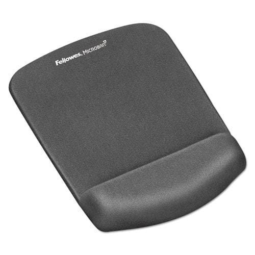 Fellowes Plushtouch Mouse Pad With Wrist Rest 7.25 X 9.37 Graphite - Technology - Fellowes®