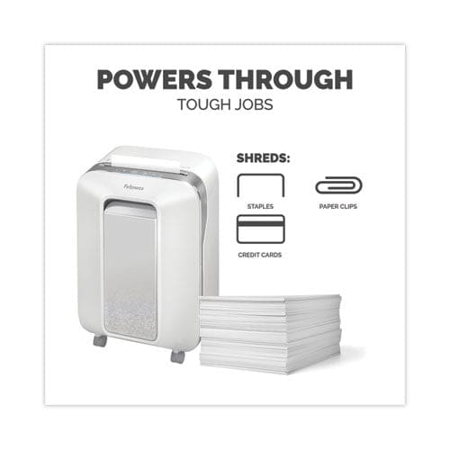 Fellowes Powershred Lx200 Micro-cut Shredder 12 Manual Sheet Capacity White - Technology - Fellowes®