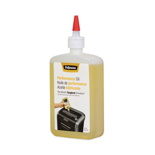 Fellowes Powershred Performance Oil 12 Oz Bottle With Extension Nozzle - Technology - Fellowes®
