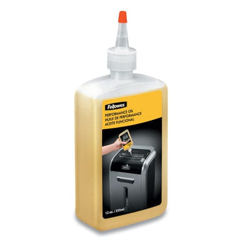 Fellowes Powershred Performance Oil 12 Oz Bottle With Extension Nozzle - Technology - Fellowes®