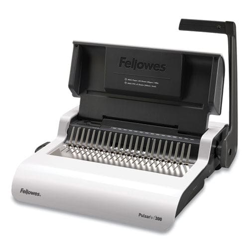 Fellowes Pulsar Manual Comb Binding System 300 Sheets 18.13 X 15.38 X 5.13 White - Office - Fellowes®
