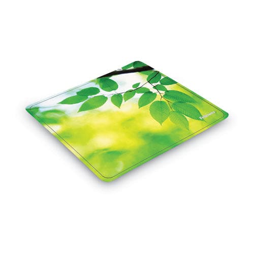 Fellowes Recycled Mouse Pad 9 X 8 Leaves Design - Technology - Fellowes®