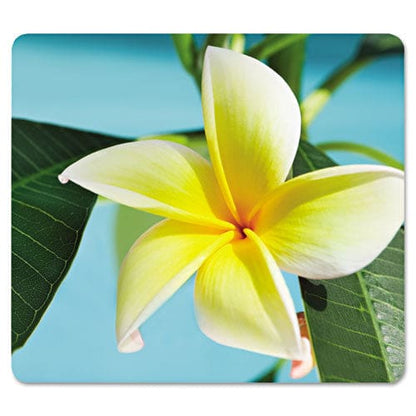 Fellowes Recycled Mouse Pad 9 X 8 Yellow Flowers Design - Technology - Fellowes®