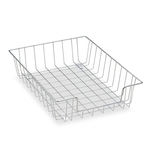 Fellowes Wire Desk Tray Organizer 1 Section Letter Size Files 10 X 14.13 X 3 Silver - School Supplies - Fellowes®