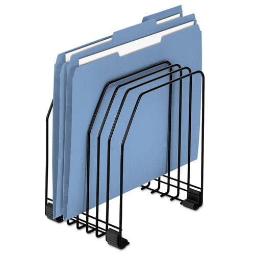 Fellowes Wire Organizer 7 Sections Letter To Legal Size Files 7.38 X 5.88 X 8.25 Black - School Supplies - Fellowes®