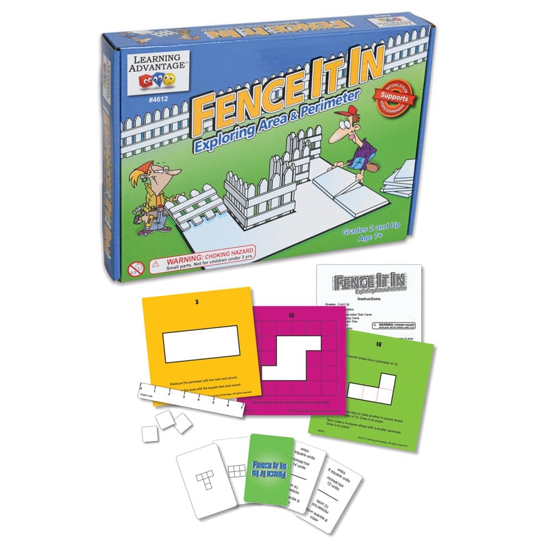 Fence It In Exploring Area & Perimeter (Pack of 2) - Math - Learning Advantage