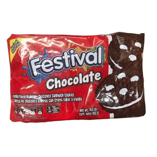 Festival Chocolate Cookies 14.2 Oz - ShelHealth.Com