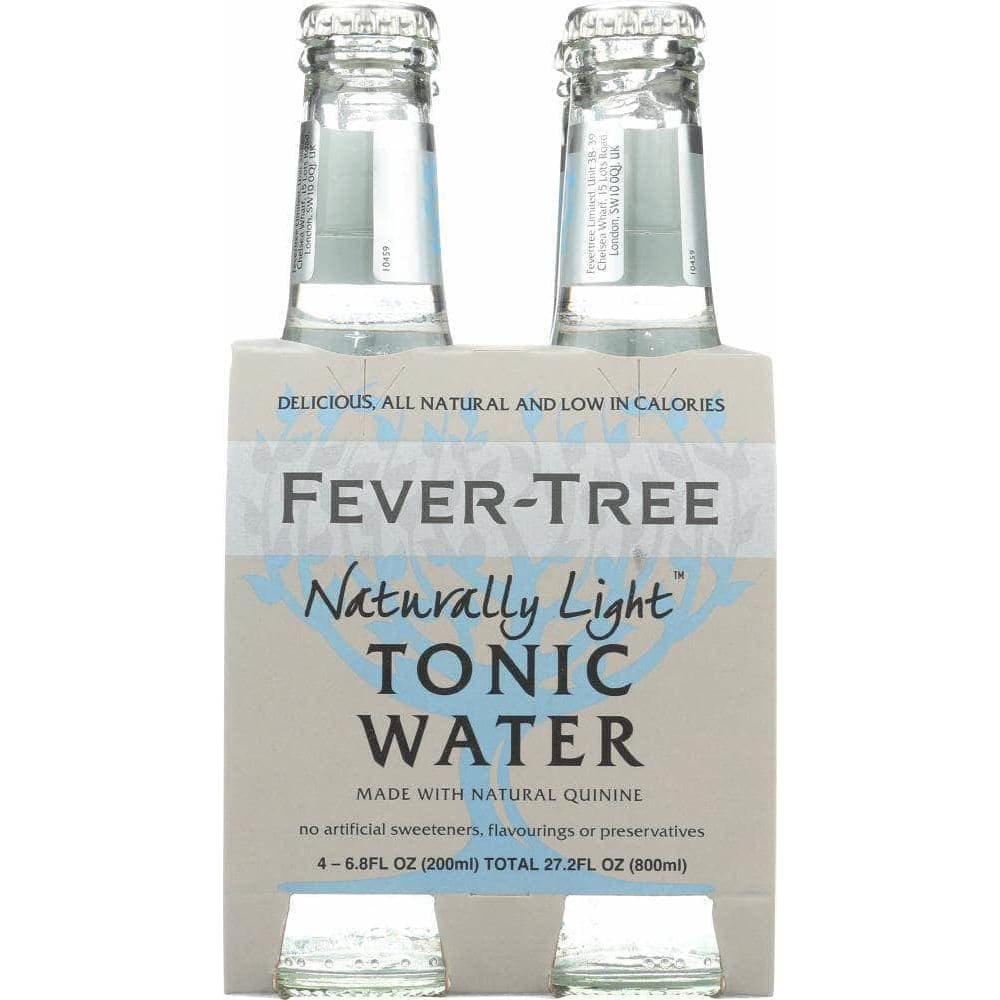 Fever-Tree Fever-Tree Naturally Light Tonic Water 4x6.8 oz Bottles, 27.2 oz
