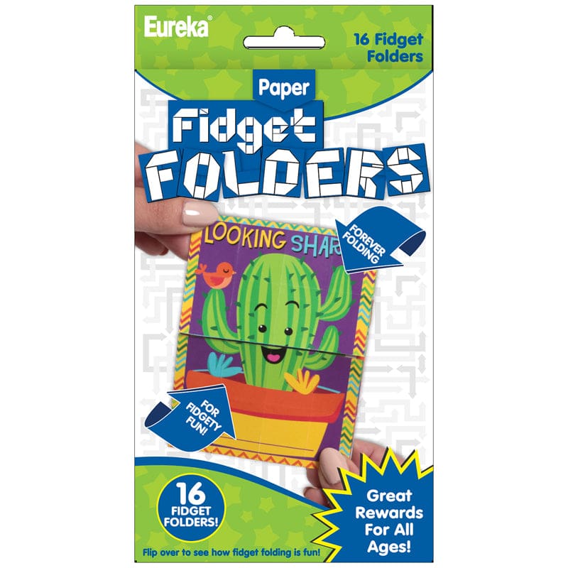 Fidget Folders A Sharp Bunch (Pack of 10) - Novelty - Eureka