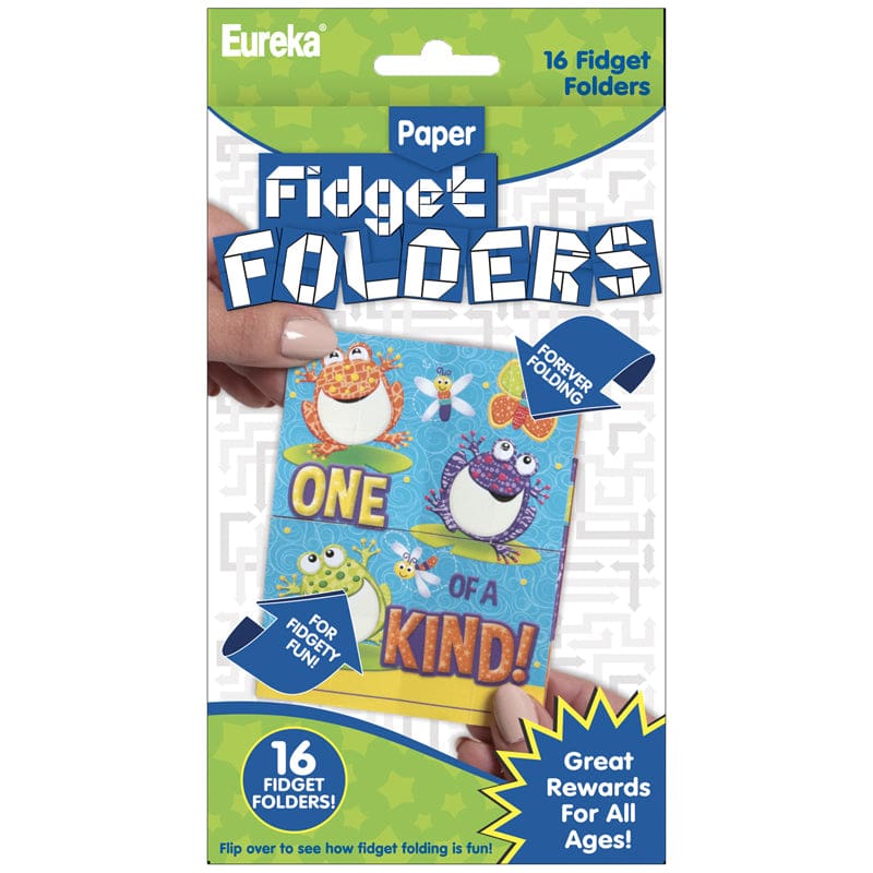 Fidget Folders Color My World (Pack of 10) - Novelty - Eureka