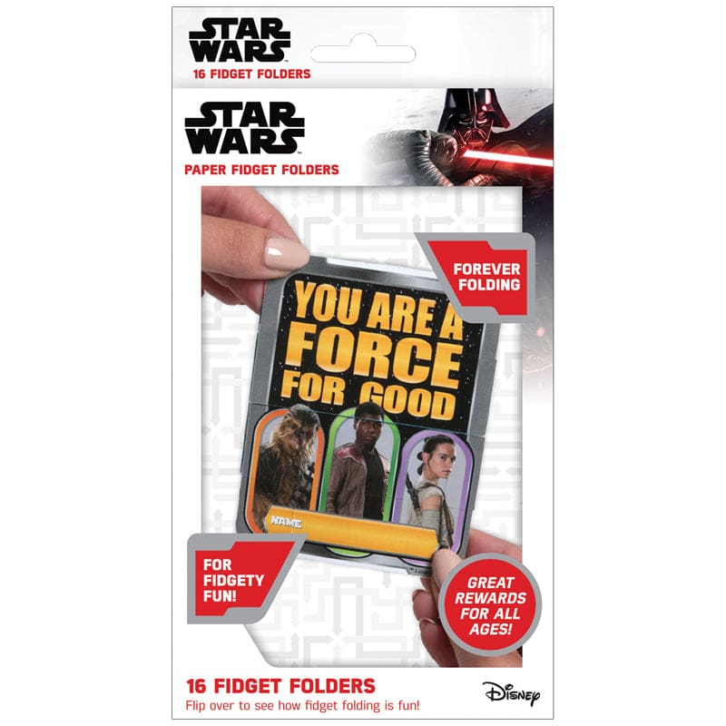 Fidget Folders Star Wars (Pack of 10) - Novelty - Eureka