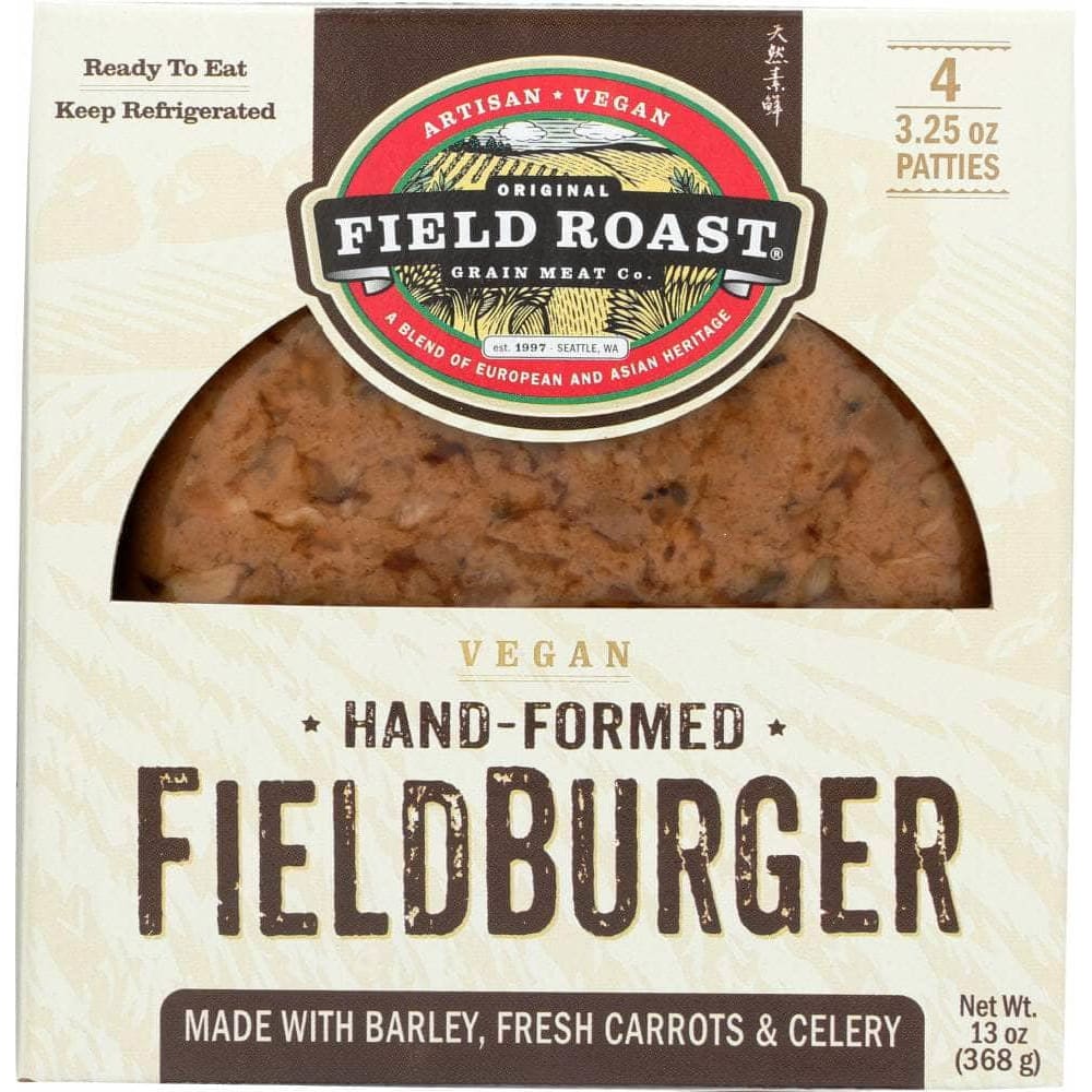 Field Roast Field Roast Hand-Formed FieldBurger Patties, 13 oz