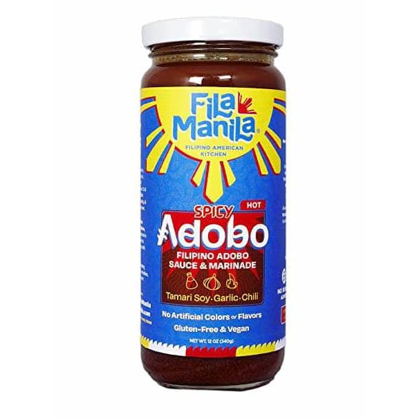 FILA MANILA Grocery > Pantry FILA MANILA: Spicy Adobo Marinade Sauce, 12 oz